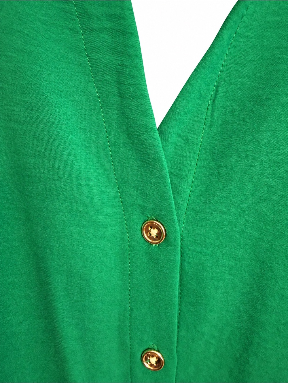 Nina Leonard Emerald Green Drop Waist Midi Dress Plus Size 2X - Picture 4 of 6